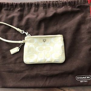 Authentic Coach wristlet